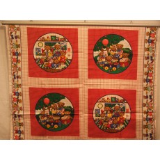 Bear Family Circle - Red